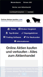 Mobile Screenshot of online-aktien-kaufen.com